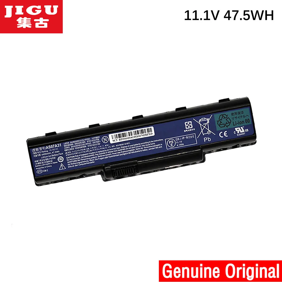 

JIGU AS07A31 AS07A32 AS07A41 AS07A42 AS07A51 AS07A52 AS07A71 AS07A72 As07a75 Original Laptop Battery For ACER