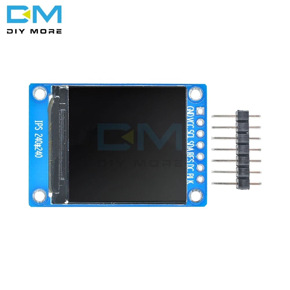 1 3 дюймовый 7 контактный IPS HD TFT ST7789 Привод IC 240*240 SPI связи В напряжение 4 проводной