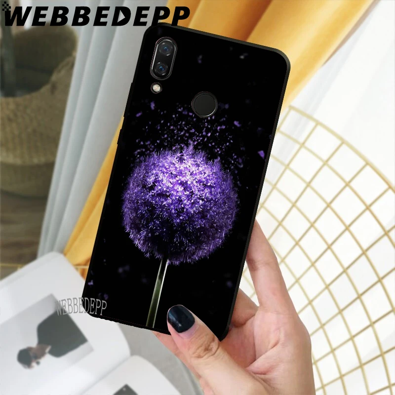 WEBBEDEPP элегантные фиолетовые мягкие ТПУ чехлы накладки для Xiaomi Redmi 7 4A 5A 6A 8A S2 4 4x5 Plus 6