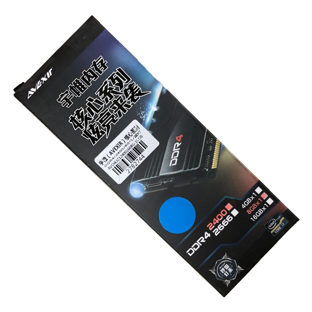AVEXIR Оперативная память DDR4 4 GB/8 GB/16 GB памяти настольного частота 2133/2400 МГц
