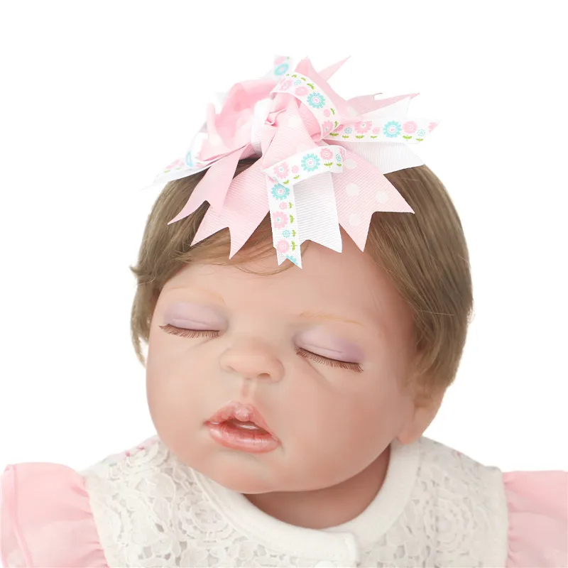 Реалистичная силиконовая кукла Реборн 22 дюйма 55 см|baby doll toy|doll toysreborn cm |