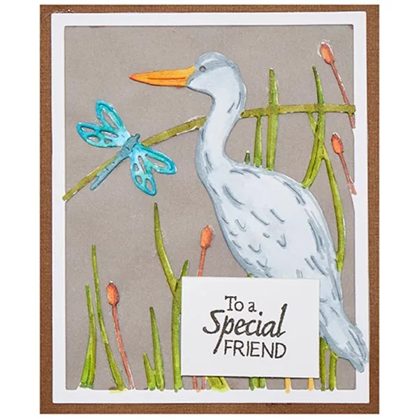 Ufurty Heron Background Metal Cutting Dies New 2019 Stencils for DIY Scrapbooking Paper Card making Decor Craft Embossing | Дом и сад