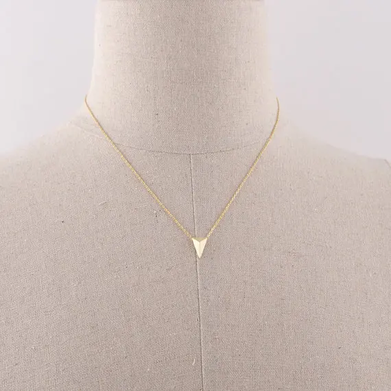 trendy women necklace Triangle pendant Jewelry Necklace christmas gift for girls | Украшения и аксессуары