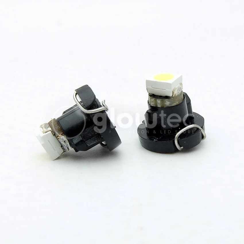 4 шт. T3 1 SMD 1210 3528 LED 1SMD B8.5D Автомобильный интерьер светодиодный автомобильный