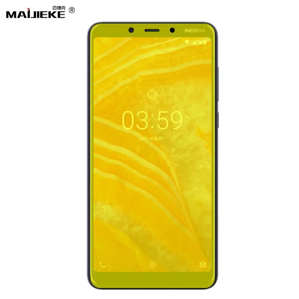 3D полный экран Гидрогелевая пленка для Nokia 3 1 Plus 6 передний защитный кожух