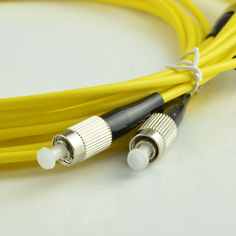 5 шт./пакет FC UPC 3M одномодовый дуплексный волоконно оптический патч корд кабель 2 0