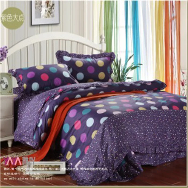 Постельные принадлежности корейские одеяла простыня хлопок черный белый в