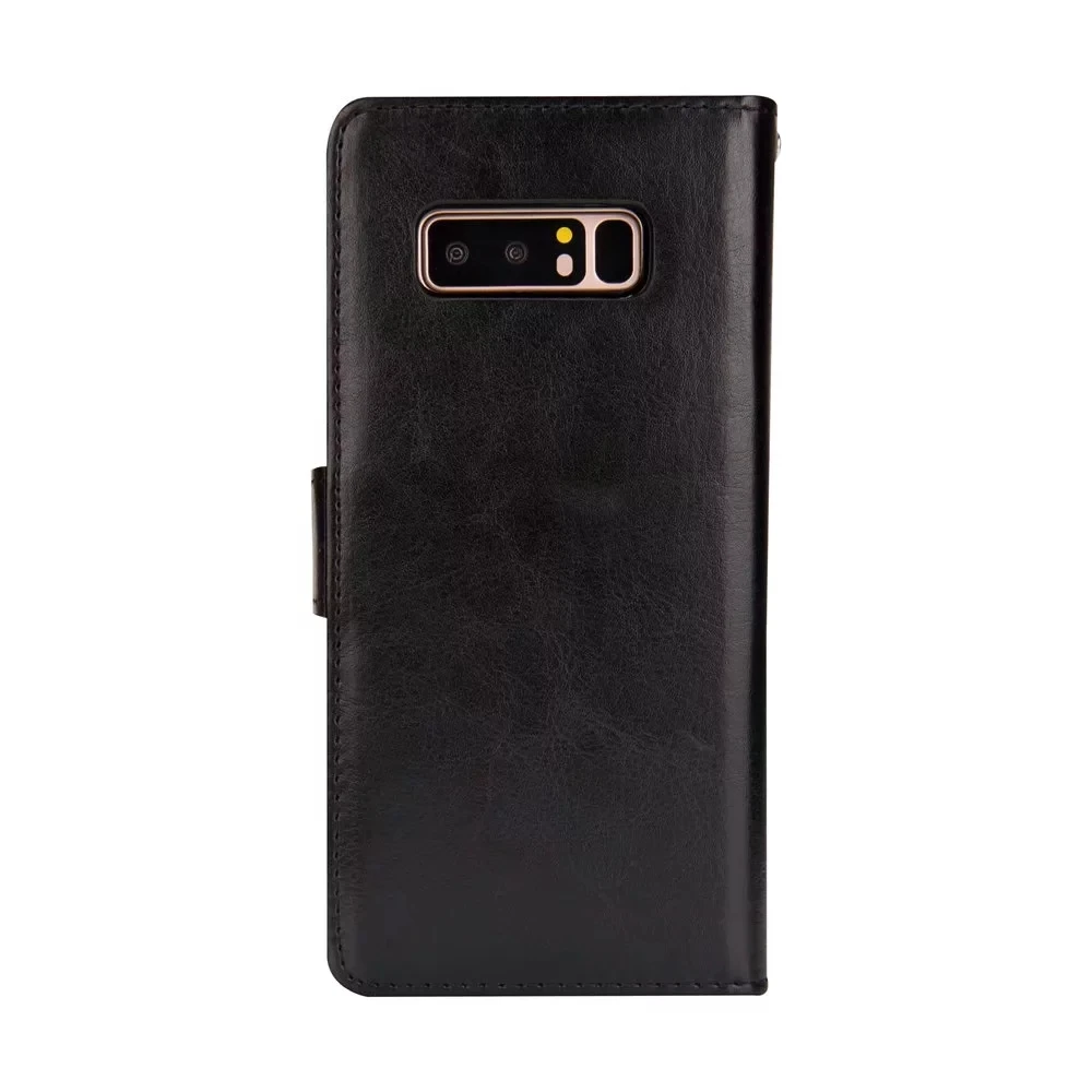2 в 1 Магнитный кошелек из искусственной кожи чехол s для Galaxy S8 S9plus s7 edge/iphone X 5 6 6s 7 8plus 9 Слот для карт съемный магнитный чехол