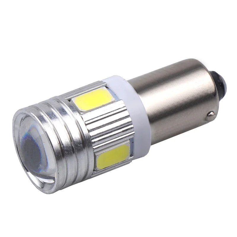 1 шт. BA9S 6 SMD 5630 LED Canbus лампы ошибок t4w h6w Автомобильные светодиодные лампы освещение салона автомобиля источник света парковка дневные ходовые огни 12V белый 6000K