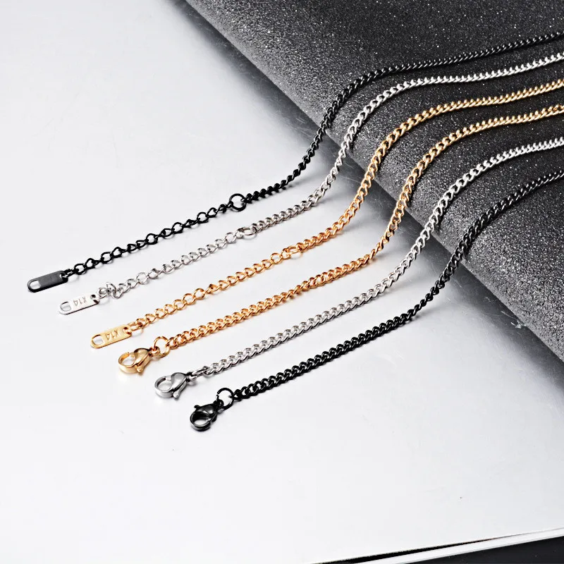 Женское и мужское колье с цепочкой Venitian Curb в виде лисицы модное ювелирное изделие