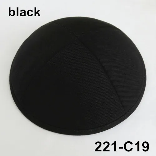 Хлопковая саржа kippah, 19 см kipa, Kippot, Еврейская шляпа, Skullies& Beanies, Yarmullka, кепка с черепом