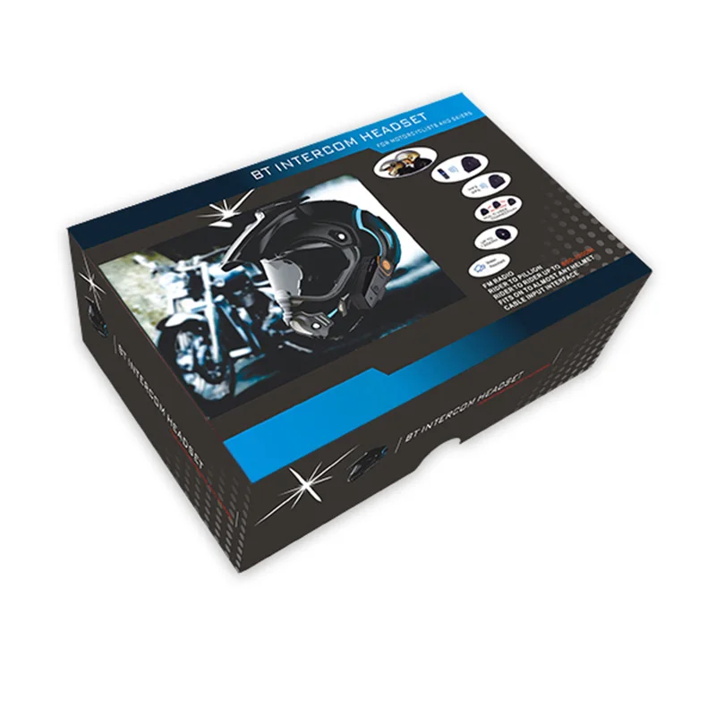 Водонепроницаемый солнцезащитный шлем Bluetooth-гарнитура 300 часов в режиме ожидания