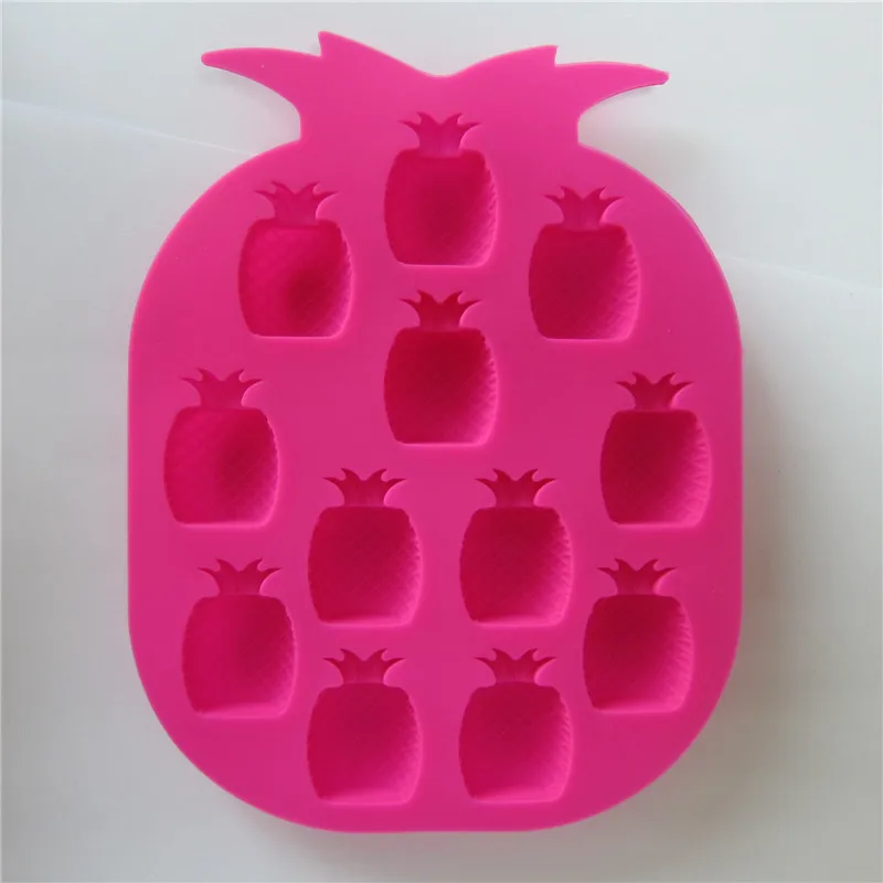 3D креативный ананас шоколадная ледяная решетка формы для выпечки силиконовая
