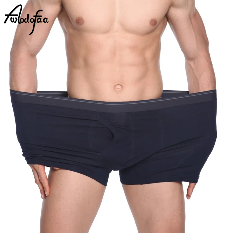 

Plus Size Men's Boxer Panties Underpant Lot big size XXXXL Loose Under Wear Large Short Cotton Plus 5XL 6XL Underwear Boxer Male