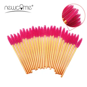 Новинка, золотая ручка, кисть для накладных ресниц, тушь для ресниц, Кисть для макияжа, палочка для ресниц, одноразовые кисти для 3D ресниц