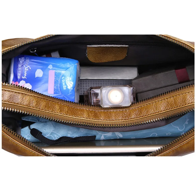 

ICEV New Fashion Simple Vintage 100% Genuine Leather Handbags Crossbody Bags for Women Messenger Bags Handbag Women Famous Brand