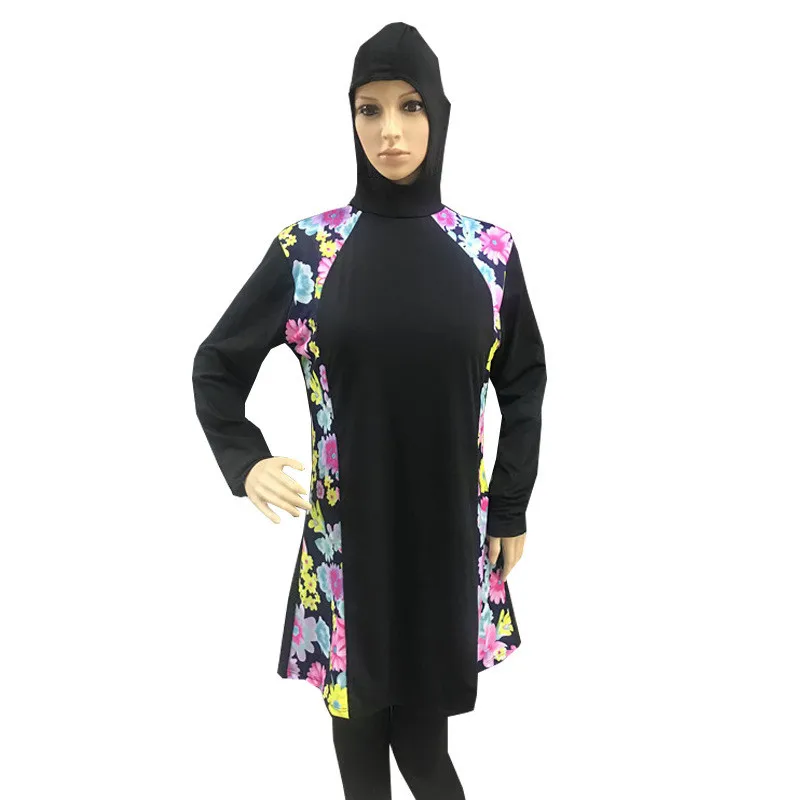 Musulman купальник женский maillot de bain islamique хиджаб-Купальник костюм da bagno donna hoofddoek moslima habit femme
