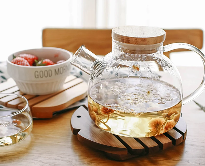 Кухонная утварь деревянный Настольный коврик размещение деревянная подставка под кружку милая форма рыбы подставка для обеденного стола аксессуары коврики и колодки