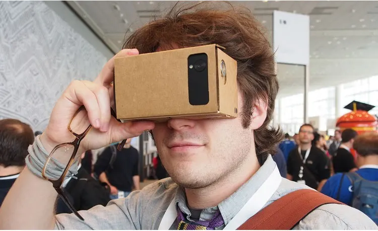 Licht Kasteel Google Kartonnen Stijl виртуальной реальности VR Bril Voor 3,5-6,0 дюймов смартфон Glas voor iphone voor samsung