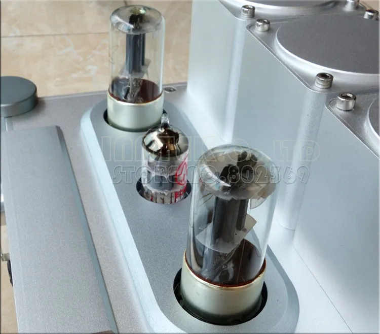 Hi-End чистый класс А ламповый усилитель для наушников HiFi Стерео предусилитель(трубка 6SN7 x2+ 12AX7