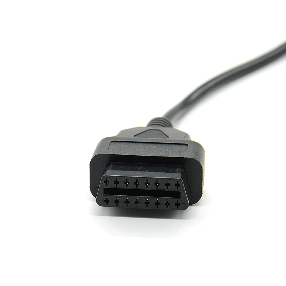 Диагностический адаптер для Benz 38Pin к OBDII 16Pin переходник OBD2 MB 38 Pin To 16 OBD II серии