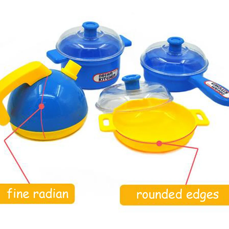Горячие Продажи 33 Шт. Моделирование Кухня Игрушки Пластиковые Притворяться