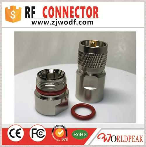 Бесплатная доставка 5 шт. UHF мужской PL259 прямой разъем LDF4 коаксиальный кабель RF