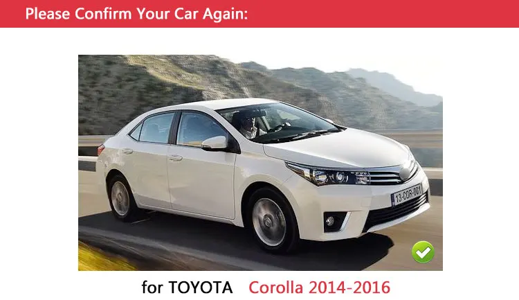 Для Защитные чехлы для сидений, сшитые специально для TOYOTA Corolla MK11 E160 Левин роскошный хромированные дверные ручки Чехлы для автомобиля аксессуары наклейки для автомобиля для укладки волос