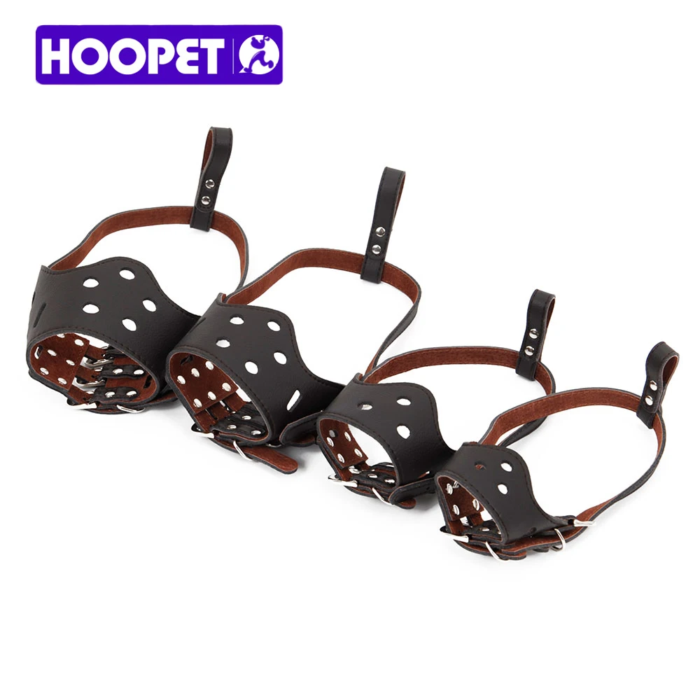HOOPET Pet Mouth Adjustable Cap Basket Muzzle Mask Cage Cover Chewing Four Size High Quality Product|pet products|pet maskpet muzzle |