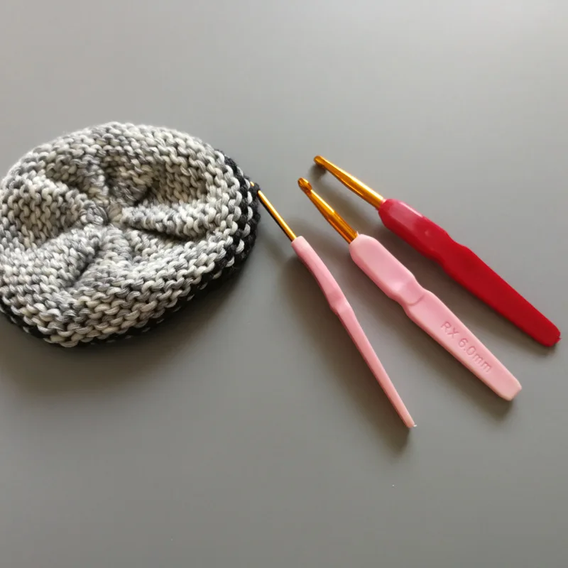 8 размеров 2 5-6 мм пластиковые крючки для вязания крючком вязальные спицы плетение