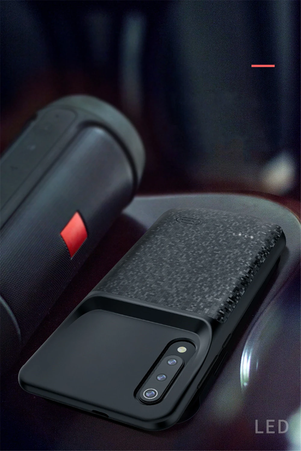 4700 мАч, беспроводной Чехол для зарядного устройства для Xiaomi Mi 9 SE, чехол с зажимом на заднюю панель, портативный внешний аккумулятор, чехол для зарядки