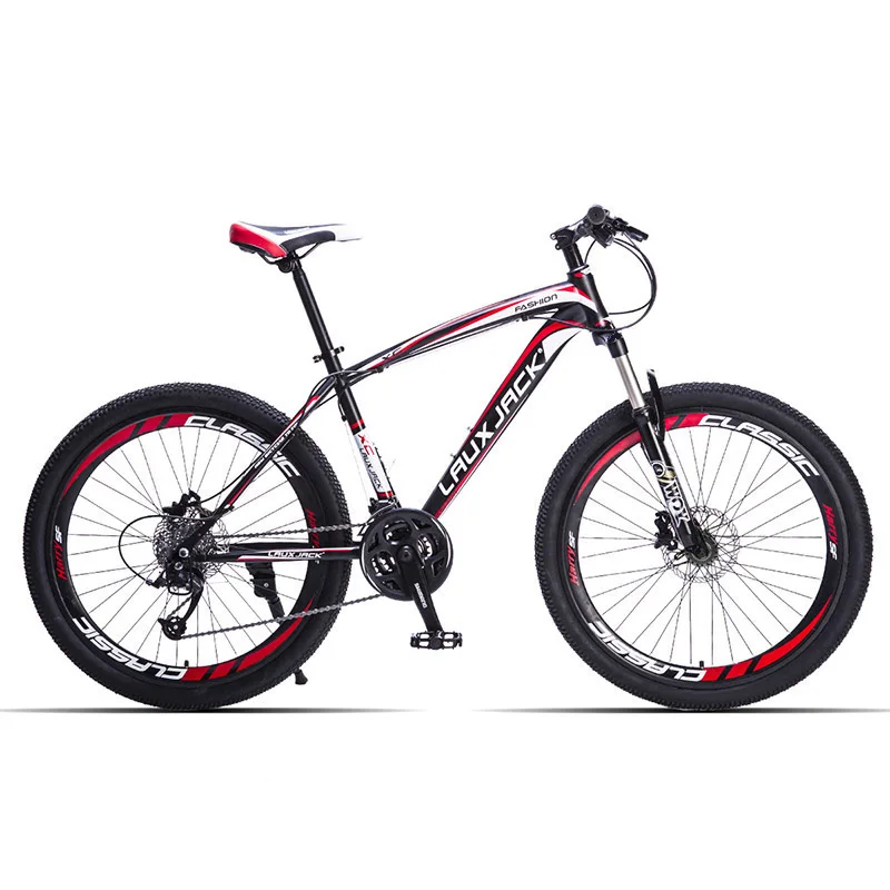 Lauxjack горный велосипед стальная рама 24 скоростей shimano механические дисковые