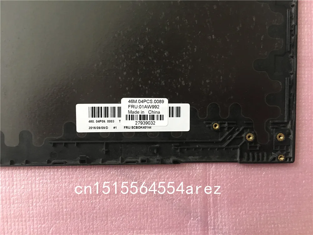 Ноутбук lenovo ThinkPad X1 Carbon Gen 4 20FB 20FC lcd задняя крышка чехол/ЖК задняя крышка 01AW992