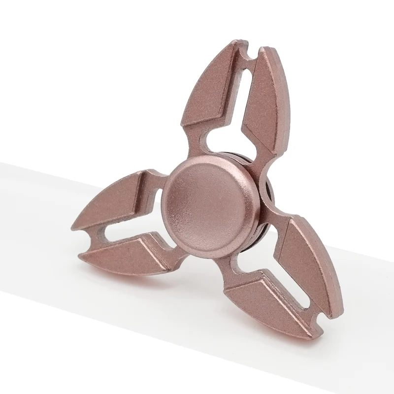 Новый EDC Непоседа Tri Spinner Игрушки узор ручной металл палец блесны и СДВГ взрослых
