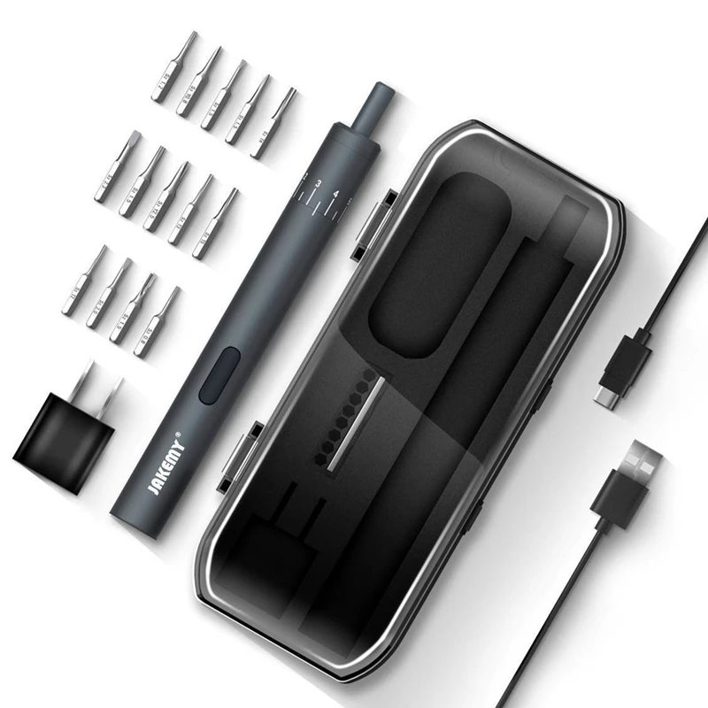 Black Jakemy Jm Y02 14 в 1 Набор отверток для ремонта Iphone - Цвет: Black