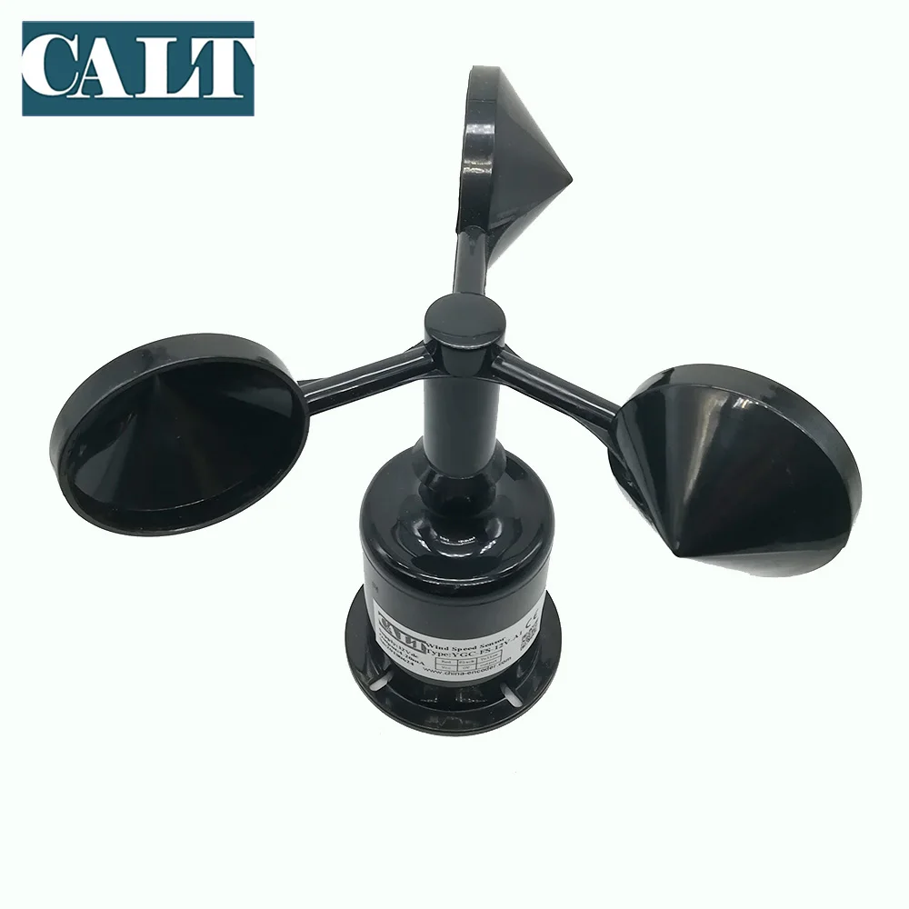 CALT три 3 чашки anemometer5v 9 30V dc Аналоговый сигнал 0 5V 10V 4 20mA Выходная Метеостанция