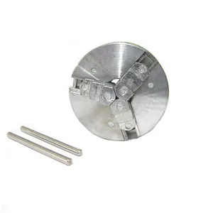 Зажим Z011 с тремя кулачками, 2 дюйма, 45 мм, 1,8  56 мм12  65 мм, для мини-токарного станка, с двумя стопорными стержнями, с резьбой m12x1 мм