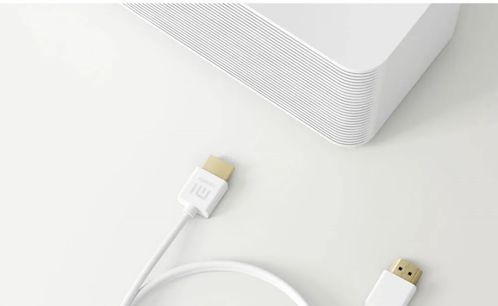 XIAOMI Высокоскоростной HDMI кабель позолоченный 4k 3D HDMI адаптер HD tv Splitter switcher для Apple tv Xbox компьютера