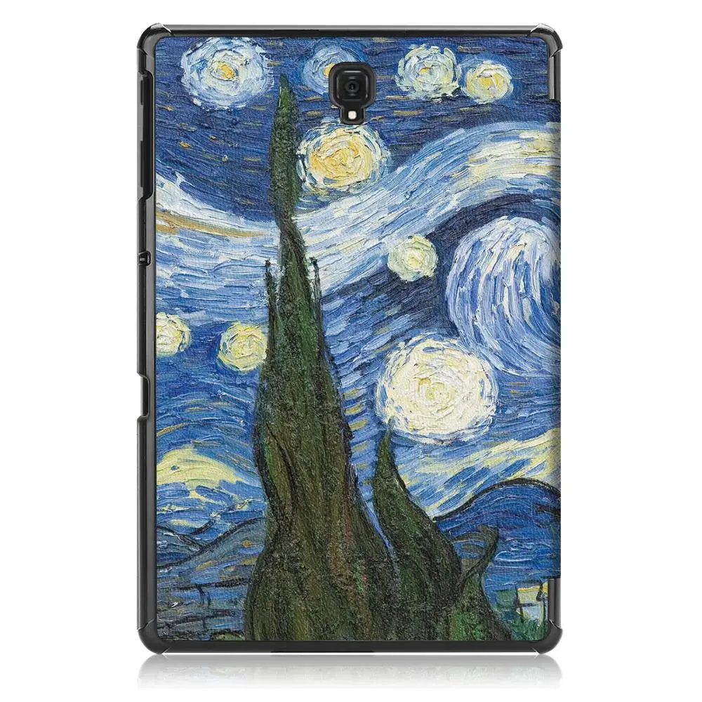 Чехол для Samsung Galaxy Tab A 10 5 дюймов 2018 T590 T595 SM-T590 SM-T595 Магнитный кожаный чехол с