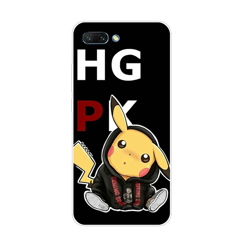 Чехол для Huawei Honor 10 силиконовый чехол 5 84 дюйма мягкий ТПУ мультяшный Coque бампер