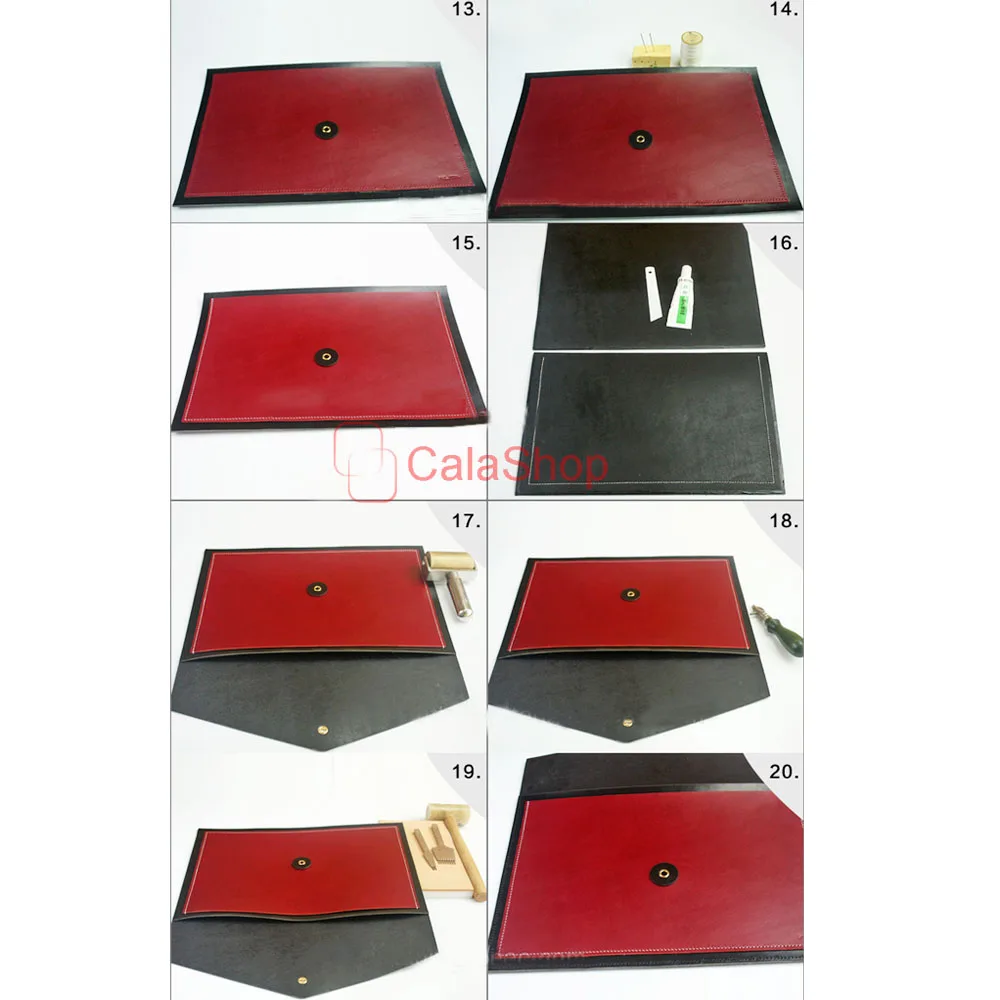 1 шт./лот акриловый кошелек конверт кожаный шаблон модель ручной работы