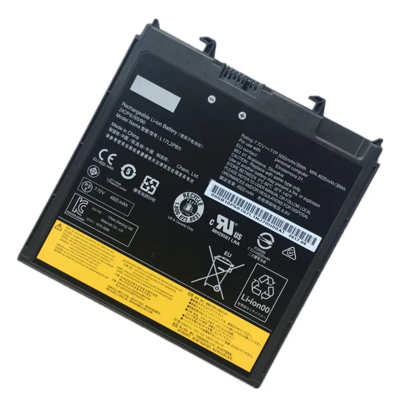 7XINbox 7 72 V 4920mAh 39Wh оригинальный L17L2PB5 L17M2PB5 Аккумулятор для ноутбука Lenovo V330-14IKB 15