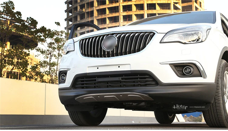 Бампер крышка/защитная противоскользящая пластина для Buick Envision 304 нержавеющая