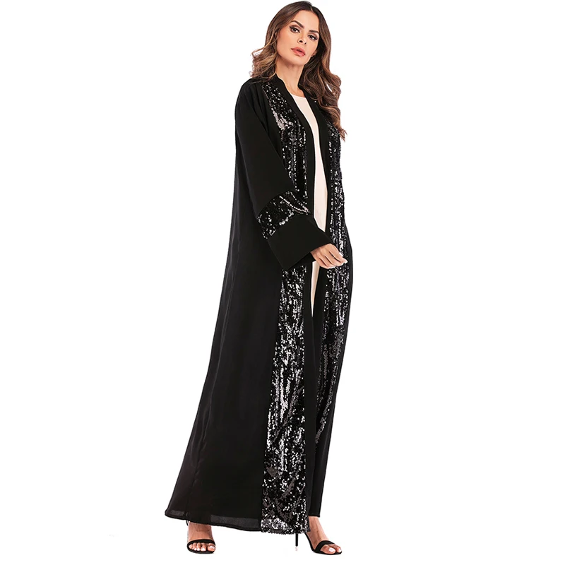 Плюс размеры женские кимоно Mujer Vetement Femme Длинные блестками кимоно кардиган Roupa Женская одежда корейской моды костюмы