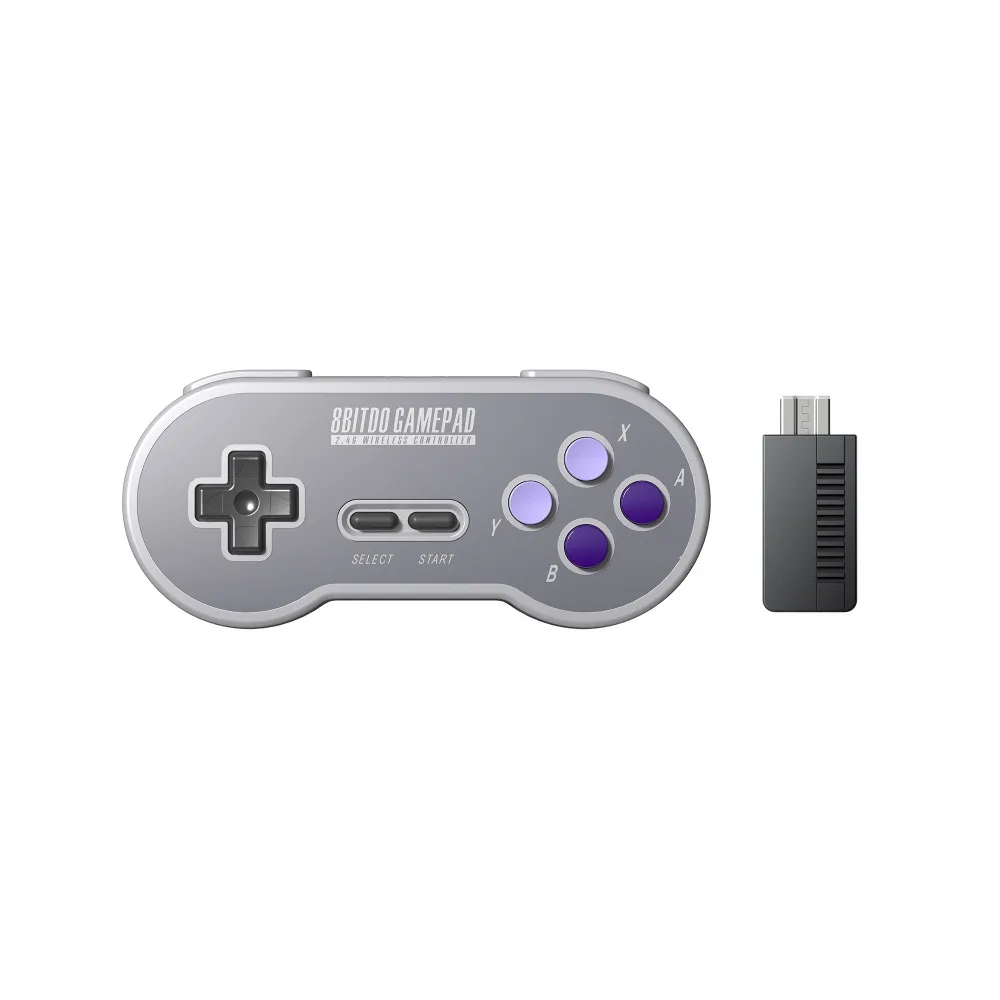 8bitdo 2 4G Беспроводной геймпад SF30 SN30 контроллер для SNES SF-C Classic Edition (комплект) |
