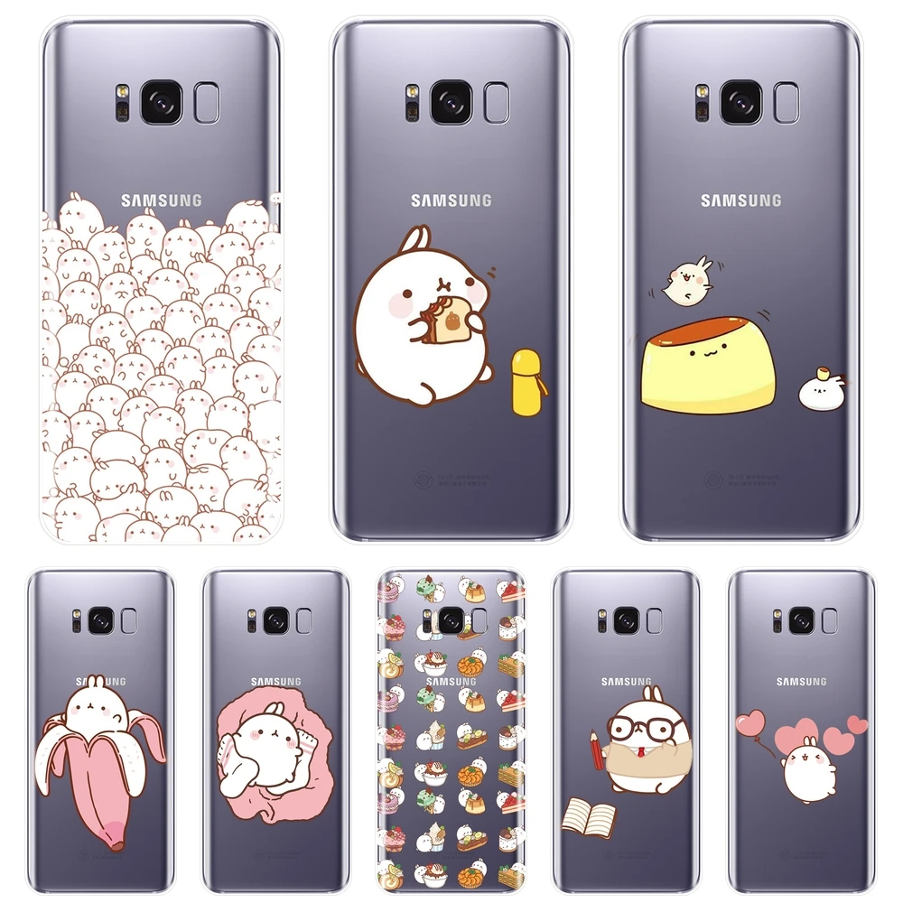 Силиконовый чехол для телефона Samsung Galaxy Note 9 8 5 4 мягкая задняя крышка с милым