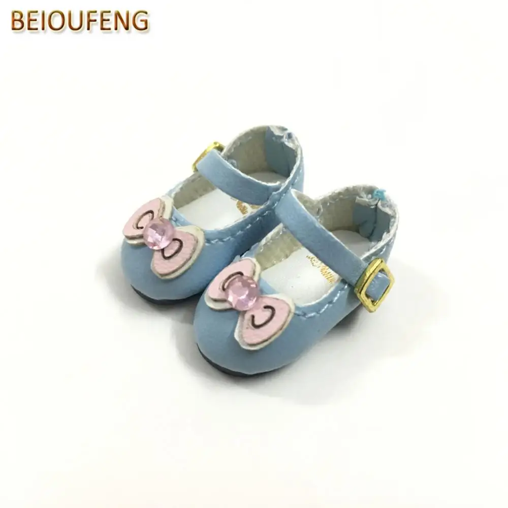 Обувь для кукол BEIOUFENG 2 7 см Blythe 1/6 BJD обувь с бантиком игрушка котенка сапоги