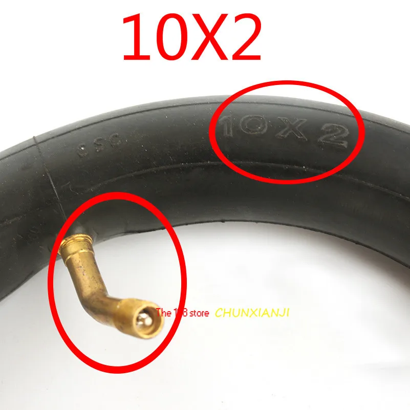 Хорошее качество внутренняя трубка 10X2 10 дюймов детская коляска 10*2 шина молния
