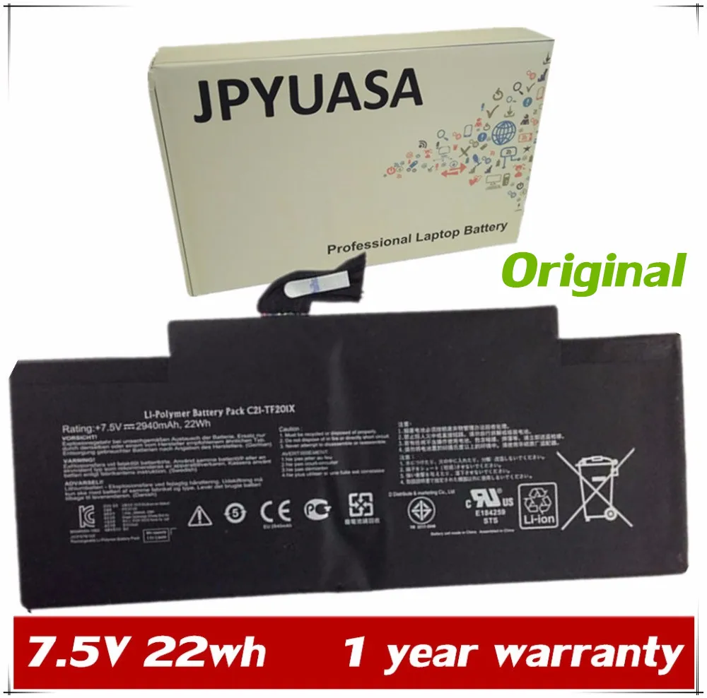 7XINbox 7 5 В 22wh 2940 мАч Оригинальный аккумулятор для ноутбука ASUS Transformer Pad TF300 TF300T TF300TG