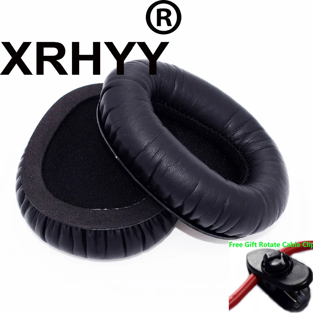 Черные сменные амбушюры XRHYY для наушников Logitech UE6000 UE 6000 + Бесплатный поворотный